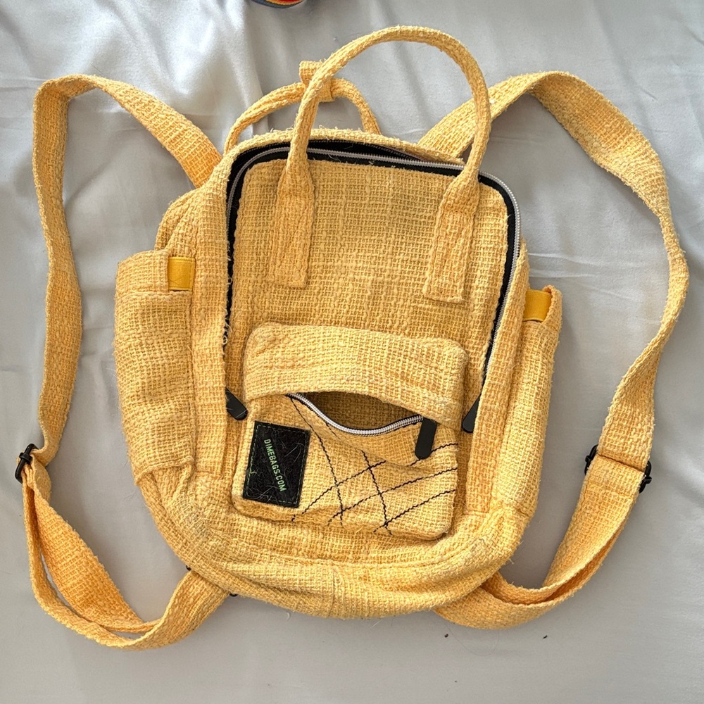 Yellow Women's Backpack
